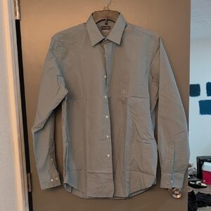 Men's Blue Dress Shirt